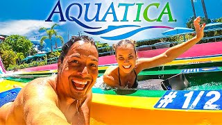 AQUATICA ORLANDO  Conheça as PRINCIPAIS atrações desse PARQUE AQUÁTICO [upl. by Oigufer]