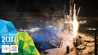 Opening Ceremony highlights  ​Lillehammer 2016 ​Youth Olympic Games​ [upl. by Analrahc794]