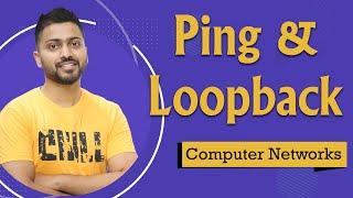 What is Ping📱amp Loopback🔁 in Network  Computer Network [upl. by Rimhsak]