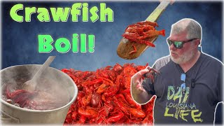 Louisiana Crawfish Boil  That Cajun GOLD [upl. by Tilda]