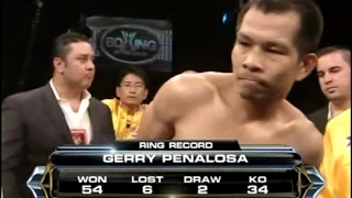 Juan Manuel Lopez vs Gerry Penalosa  WBO Super Bantamweight Title RTD RD 10 [upl. by Acyssej]