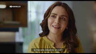 Havells Alkaline Water Purifiers  Sahi Paani Ka Sign Havells Alkaline  Bengali [upl. by Liesa]