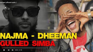 GULLED SIMBA Fanaan Sanadle DHEEMAN Ft ArimaHeena Reaction 1222 [upl. by Giustino]