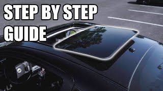 How to replace a cobalt SS sunroof [upl. by Janka]