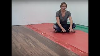 How to Install Laminate Floor in a Basement [upl. by Loux363]