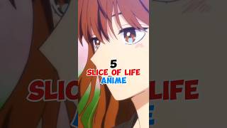 5 recommendations slice of life anime anime animerecommendation short [upl. by Nataniel293]