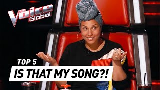 THE VOICE  BEST ALICIA KEYS Blind Auditions [upl. by Annot]