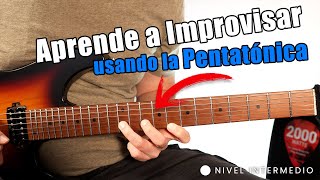 👉 3 TRUCOS para Improvisar en la Guitarra Para Principiantes 🎵✨ [upl. by Eitsyrc]