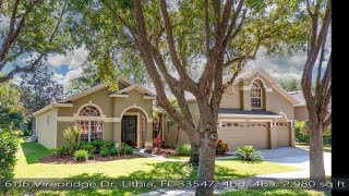 6116 Vireoridge Dr Lithia FL 33547 [upl. by Rana267]