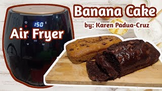 Delicious Air Fryer Banana Vegan Dessert Recipe [upl. by Leta331]