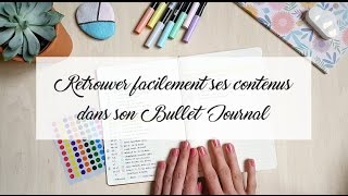 Index Bullet Journal  organiser et retrouver facilement ses contenus [upl. by Talley]