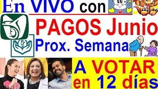 PROX SEMANA PAGOS IMSS E ISSSTE A VOTAR EN 12 DÍAS Vaquita y Dragón [upl. by Aneeg]