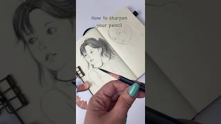 How to sharpen your pencil for drawing [upl. by Esiole]