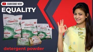 EQUALITY DETERGENT POWDER  कम से कम नोट पर डंके कि चोट पर  Millions sona Official [upl. by Nohtan599]