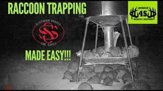 Raccoon Trapping Made Easyw Dog Proof Traps [upl. by Michale]