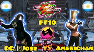 🔥KOF 2003🔥🇦🇷DG  José Barreto🇦🇷🆚🇦🇷MR Americhan🇦🇷 FT10 [upl. by Eillim]