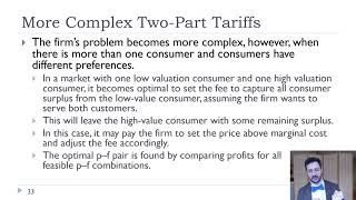 IO Ch14 Two Part Tariffs and Sales [upl. by Doowron500]