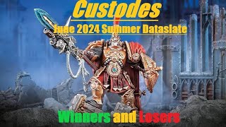 Adeptus Custodes June 2024 Dataslate Winners and Losers Warhammer 40k 10th Edition [upl. by Selimah511]