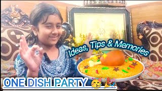 Tips And Memories For One Dish Party  Harrum Fatima Official [upl. by Reichert]