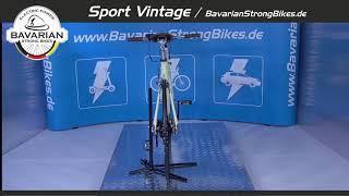 EBike  Sport VINTAGE CC  Bavarian Strong Bikes [upl. by Butler]