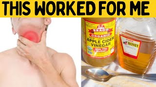 Home Remedy For Sore Throat And Dry Cough Yelling Without Antibiotics [upl. by Levine]