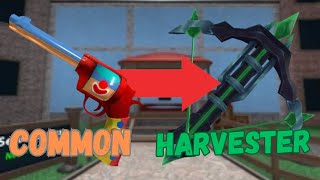 Common To Harvester in ONE VIDEO MM2 [upl. by Reena]