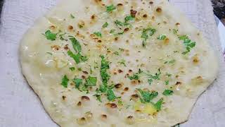 Garlic Naan recipe By Food Mood no oven [upl. by Ackley15]