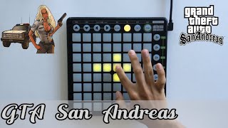 GTA San Andreas theme song  Classic Launchpad cover [upl. by Okechuku]