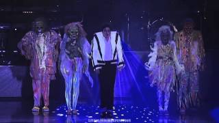 Michael Jackson  Thriller  Live Munich 1997  Widescreen HD [upl. by Nellaf]