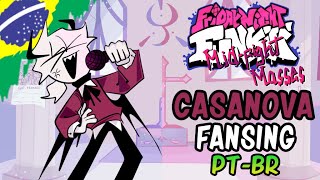 FANSING Casanova FNF Mid Fight Masses  Dublado PT  BR [upl. by Darnok184]