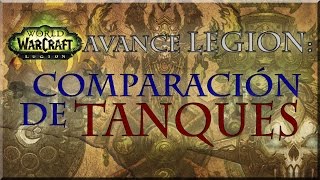 COMPARACIÓN DE CLASES EN LEGION TANQUES [upl. by Fenner]