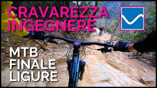 MTB Finale Ligure  Cravarezza  Ingegnere  POV Full ride [upl. by Donoghue]