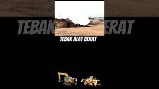 tebak Alat Berat apa yang mau angkat pasir ke tongkang shorts heavyequipment alatberat [upl. by Yeliah746]