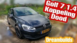 VW GOLF 7 14 KOPPELING VERVANGEN DreamBuilds [upl. by Germann]