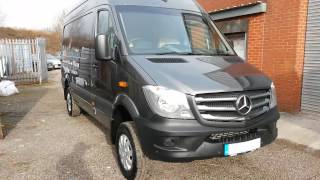 Best Mercedes Sprinter Stealth Campervan Conversion full tour [upl. by Perceval497]