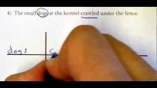 How to Diagram Prepositional Phrases [upl. by Sairu]