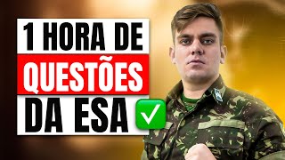 1HR de Questões da ESA resolvidas 🔥🔥🔥 [upl. by Ococ]