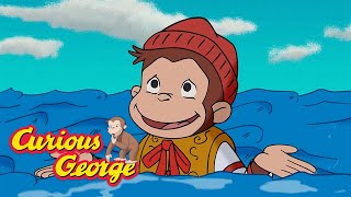 George Becomes a Pirate 🏴‍☠️ Curious George 🐵 Kids Cartoon 🐵 Kids Movies [upl. by Euqnimod]