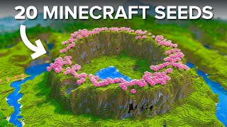 20 Seeds You Must Try in Minecraft 120 [upl. by Asaert505]