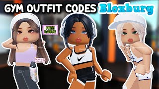 GYM OUTFIT CODES FOR BLOXBURG BERRY AVENUE amp ALL ROBLOX GAMES THAT ALLOW CODES 🏋‍♀️✨️ [upl. by Roy81]