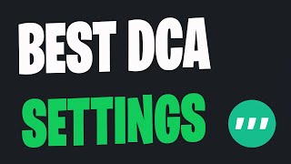 Best 3Commas DCA Bot Beginner Settings [upl. by Balcke]