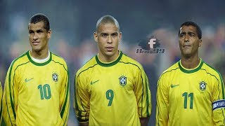 The R Trio Ronaldo Romario Rivaldo vs Barcelona 1999 [upl. by Berardo250]