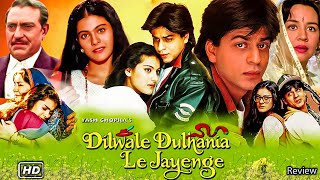 Dilwale Dulhania Le Jayenge Full Movie 1995  Shah Rukh Khan  Kajol  Amrish Puri  Review amp Facts [upl. by Perpetua]