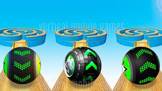 Going Balls vs Rolling Balls Sky 3D vs Ball Going Ball Rolling Games  Fun Race [upl. by Udale]