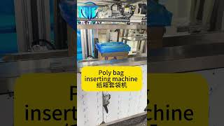 bag inserter machine Food packaging machine Poly Bag Inserter machine [upl. by Reynold]