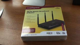 Cradlepoint 3G4G Mobile Broadband Router Unboxing [upl. by Huey]