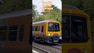 Class 323’s final departure from Barnt Green on the farewell tour trainspotting trains goodbye [upl. by Anbul761]