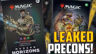 Bloomburrow and MH3 Leaked Precons New Mechanics Too  Magic The Gathering [upl. by Htebazle741]