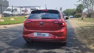 2022 Polo GTi Downpipe exhaust sound  The Fastest and Easiest Way to Improve Performance [upl. by Llerehs]