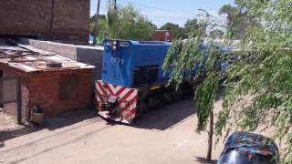 50017735 Trenes Argentinos Cargas y Logística ingresando a Estacion Rosario Oeste [upl. by Nivlam]